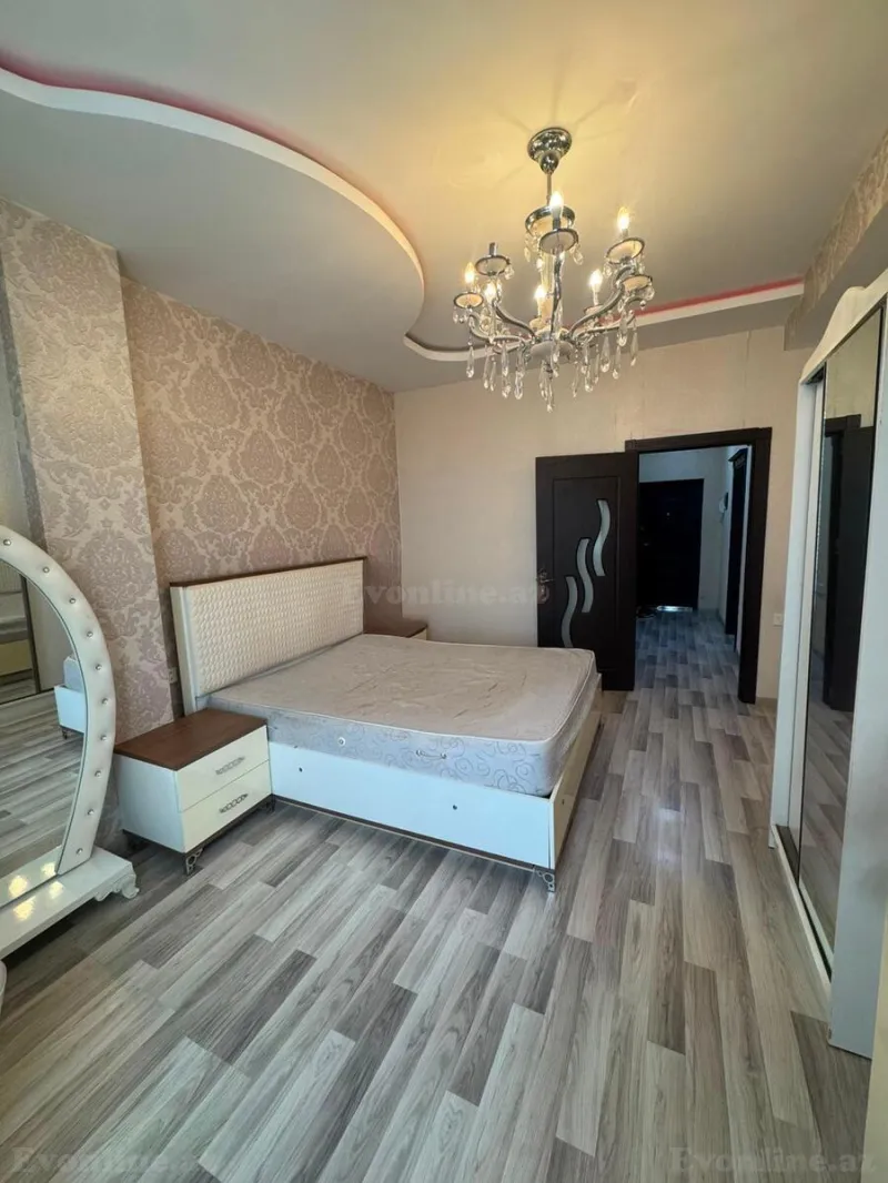 Kirayə verilir 2 otaqlı Mənzil Yeni tikili 60 m² Memar Əcəmi m. - şəkil 3