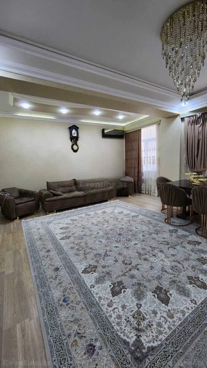 Satılır 4 otaqlı Mənzil Yeni tikili 150 m² İnşaatçılar m. - şəkil 2