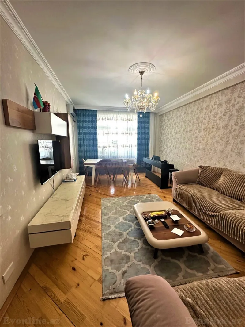 Satılır 3 otaqlı Mənzil Yeni tikili 118 m² Həzi Aslanov m. - şəkil 2