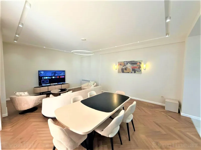Kirayə verilir 3 otaqlı Mənzil Yeni tikili 180 m² Nizami m. - şəkil 3
