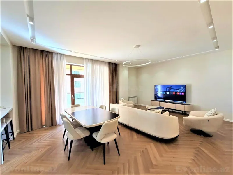 Kirayə verilir 3 otaqlı Mənzil Yeni tikili 180 m² Nizami m. - şəkil 4