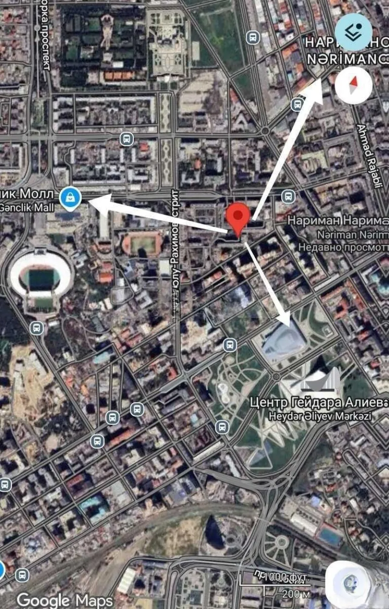 Satılır 1 otaqlı Mənzil Köhnə tikili 55 m² Nəriman Nərimanov m. - şəkil 13