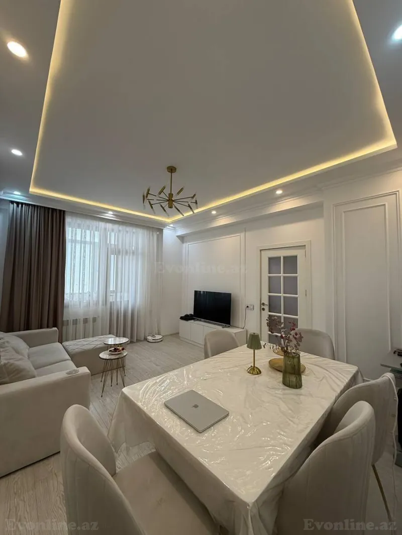 Kirayə verilir 2 otaqlı Mənzil Yeni tikili 60 m² Əhmədli m. - şəkil 2