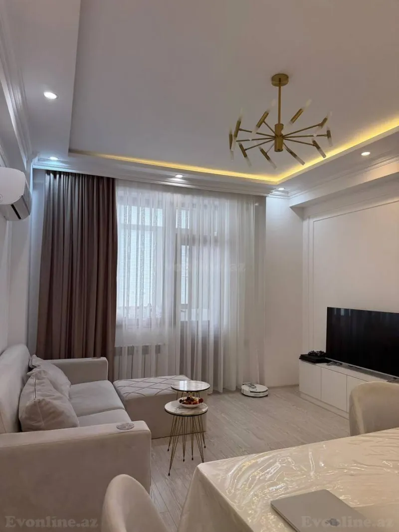 Kirayə verilir 2 otaqlı Mənzil Yeni tikili 60 m² Əhmədli m. - şəkil 3
