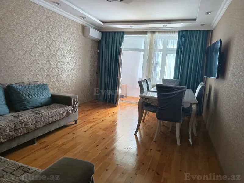 2 otaqlı Mənzil 55 m² Qaraçuxur Kirayə verilir