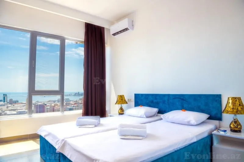 Kirayə verilir 2 otaqlı Mənzil Yeni tikili 50 m² 28 May m. - şəkil 2