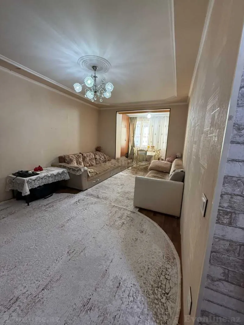 2 otaqlı Mənzil 55 m² Elmlər Akademiyası m. Kirayə verilir