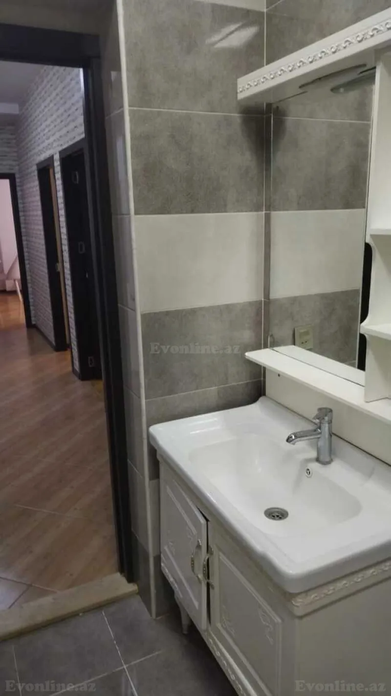Kirayə verilir 3 otaqlı Mənzil Yeni tikili 76 m² 20 Yanvar m. - şəkil 11