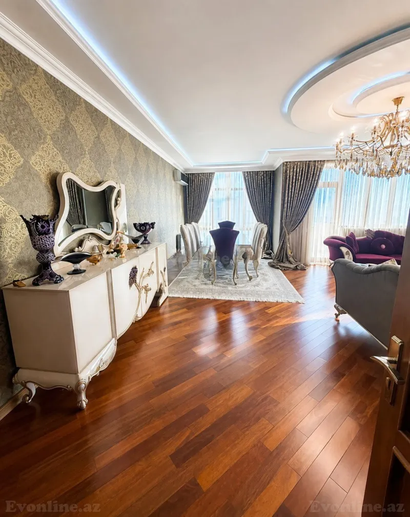 Satılır 3 otaqlı Mənzil Yeni tikili 168 m² 8 Noyabr m. - şəkil 2