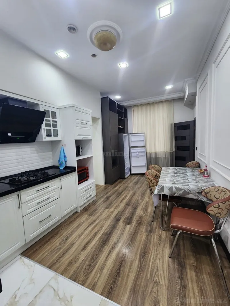 Kirayə verilir 3 otaqlı Mənzil Yeni tikili 105 m² Nəsimi r. - şəkil 3