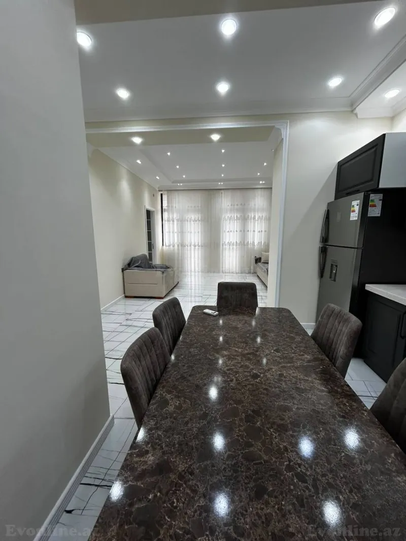 Kirayə verilir 4 otaqlı Mənzil Yeni tikili 120 m² Nərimanov r. - şəkil 4