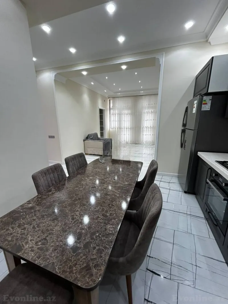Kirayə verilir 4 otaqlı Mənzil Yeni tikili 120 m² Nərimanov r. - şəkil 5