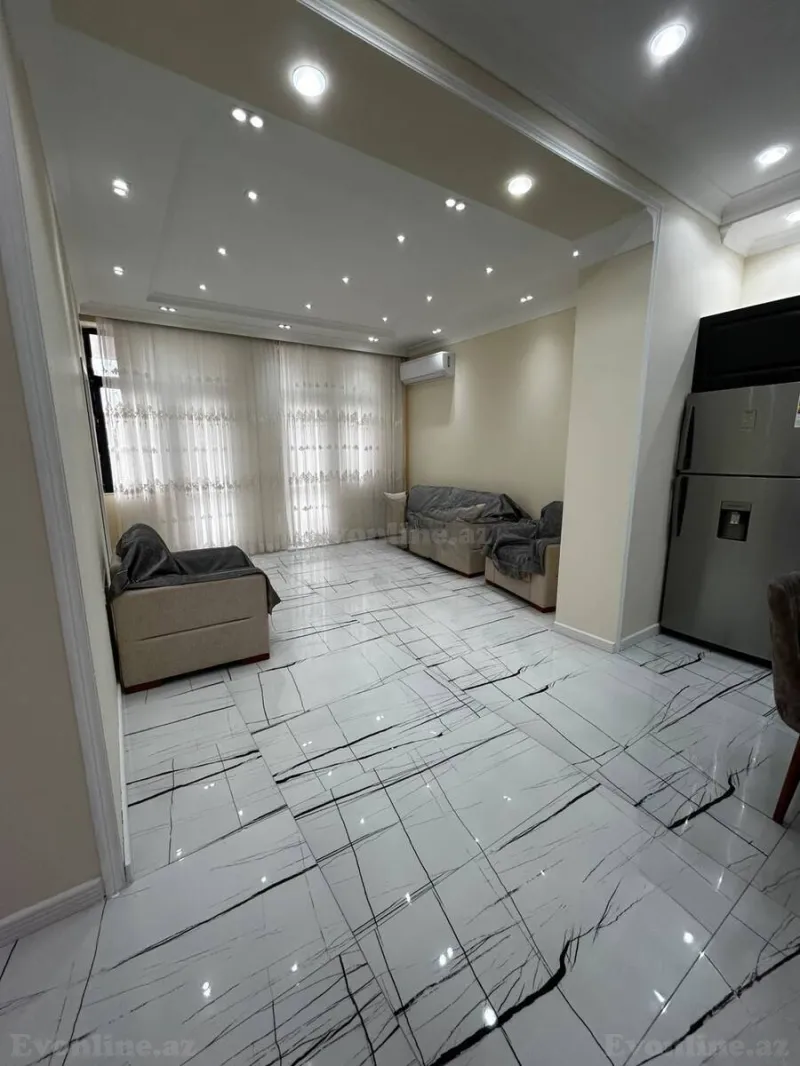 Kirayə verilir 4 otaqlı Mənzil Yeni tikili 120 m² Nərimanov r. - şəkil 7