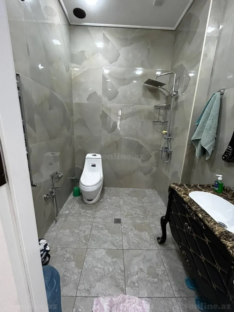Kirayə verilir 4 otaqlı Mənzil Yeni tikili 120 m² Nərimanov r. - şəkil 15