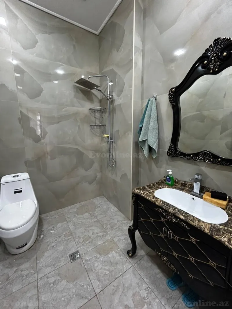 Kirayə verilir 4 otaqlı Mənzil Yeni tikili 120 m² Nərimanov r. - şəkil 17