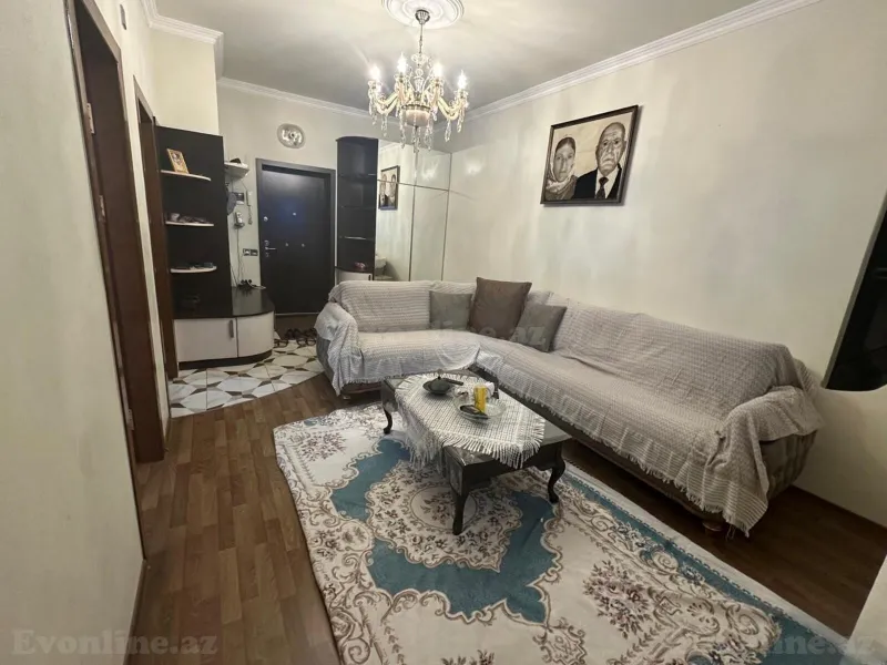 Satılır 3 otaqlı Mənzil Yeni tikili 110 m² Qara Qarayev m. - şəkil 2
