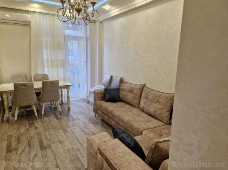 Kirayə verilir 3 otaqlı Mənzil Yeni tikili 80 m² Həzi Aslanov m. - şəkil 2