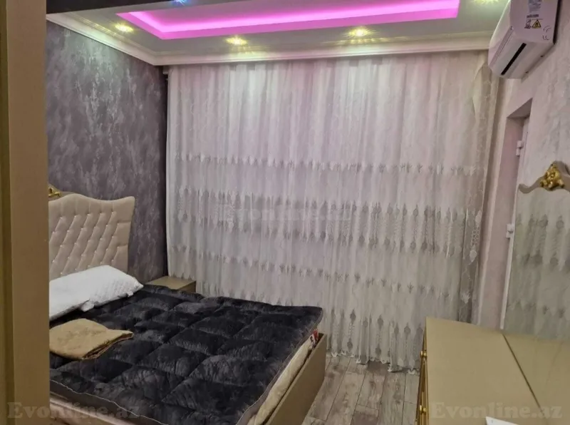 Kirayə verilir 3 otaqlı Mənzil Yeni tikili 80 m² Həzi Aslanov m. - şəkil 4