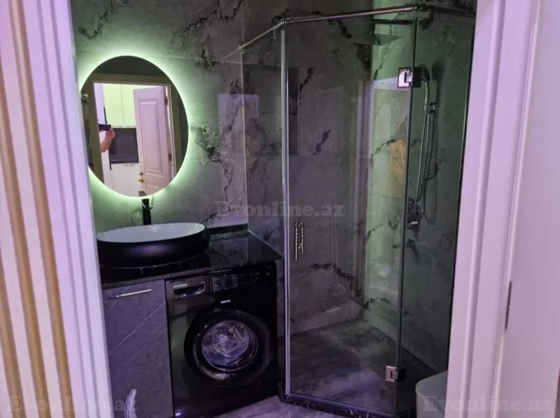 Kirayə verilir 3 otaqlı Mənzil Yeni tikili 80 m² Həzi Aslanov m. - şəkil 15