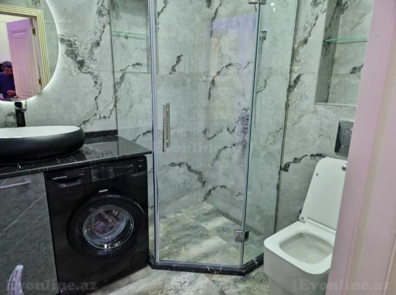 Kirayə verilir 3 otaqlı Mənzil Yeni tikili 80 m² Həzi Aslanov m. - şəkil 16