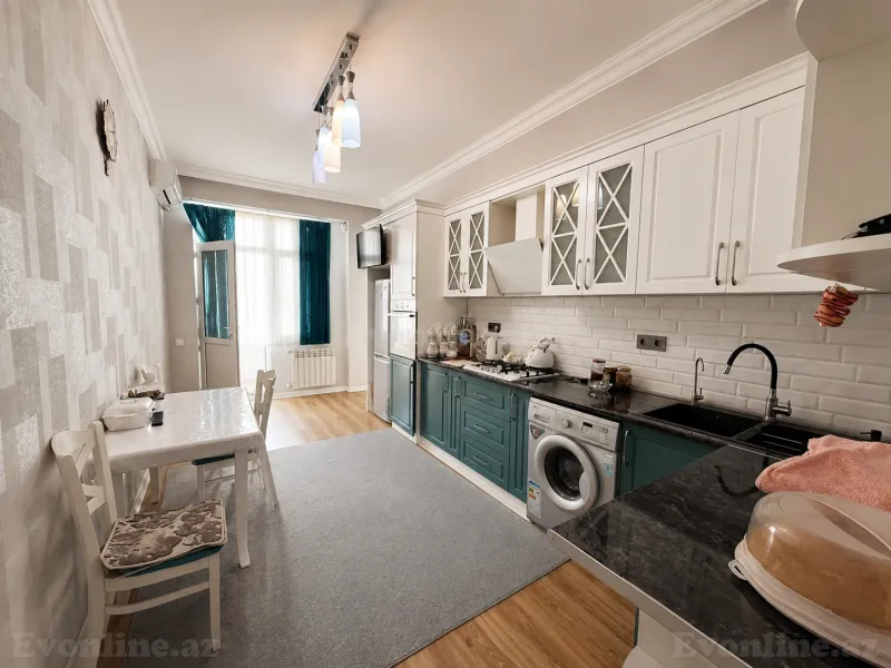 Satılır 4 otaqlı Mənzil Yeni tikili 97 m² Qara Qarayev m. - şəkil 10