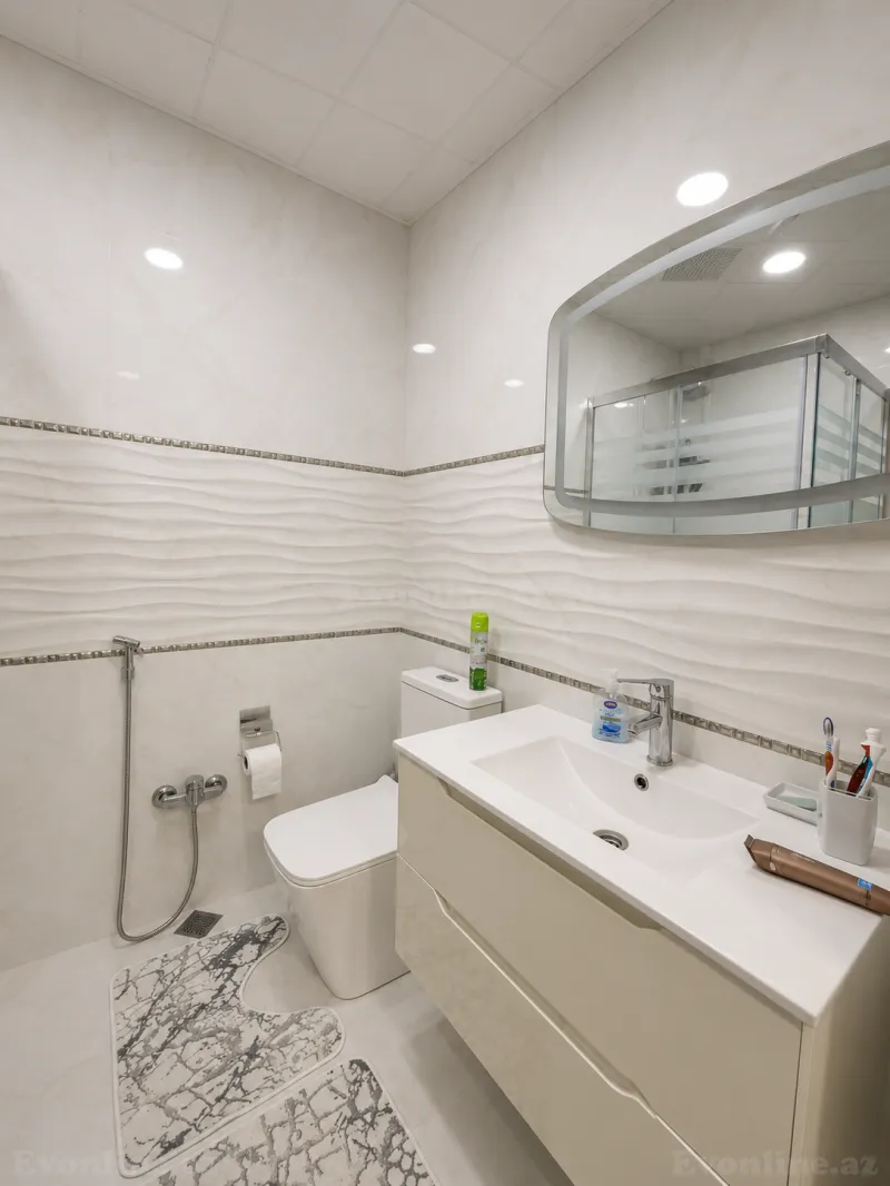 Satılır 4 otaqlı Mənzil Yeni tikili 97 m² Qara Qarayev m. - şəkil 14