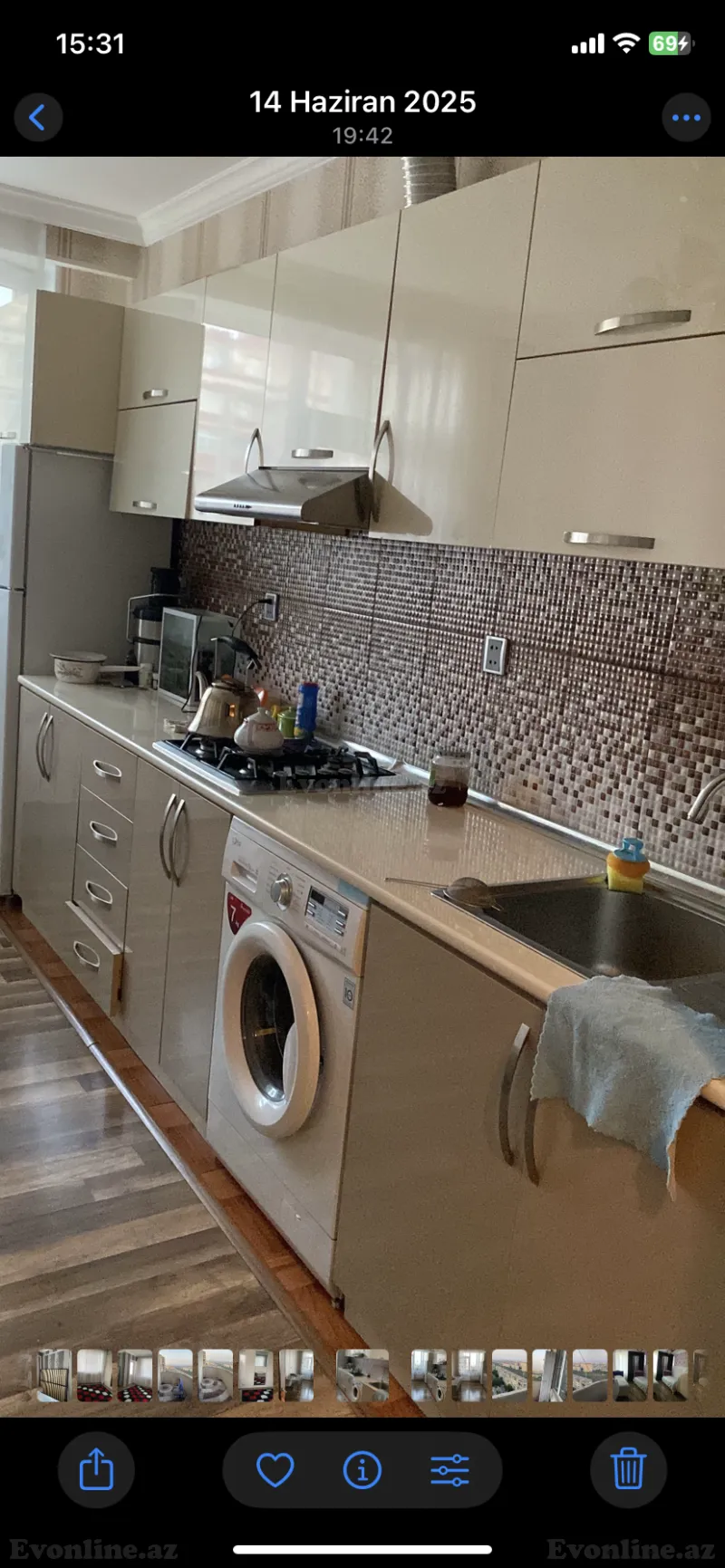 Kirayə verilir 3 otaqlı Mənzil Yeni tikili 127 m² 9-cu mikrorayon - şəkil 3