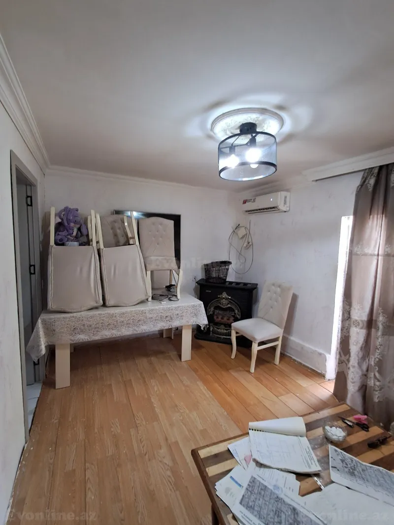 Satılır 2 otaqlı Həyət evi 50 m² Yasamal r. - şəkil 6