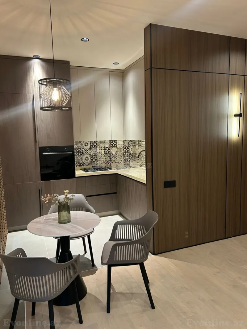 Kirayə verilir 2 otaqlı Mənzil Yeni tikili 55 m² Nəsimi r. - şəkil 2