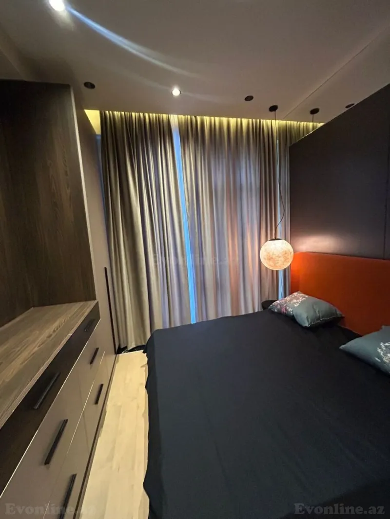 Kirayə verilir 2 otaqlı Mənzil Yeni tikili 55 m² Nəsimi r. - şəkil 7