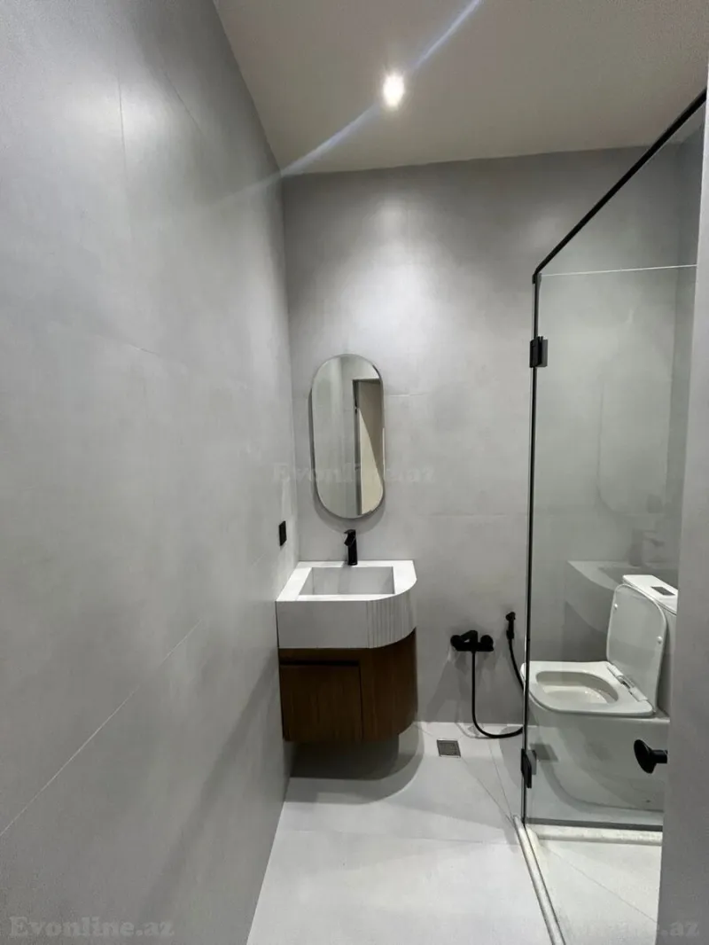 Kirayə verilir 2 otaqlı Mənzil Yeni tikili 55 m² Nəsimi r. - şəkil 10