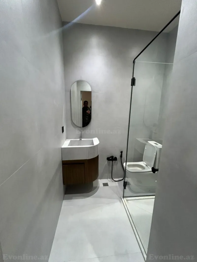 Kirayə verilir 2 otaqlı Mənzil Yeni tikili 55 m² Nəsimi r. - şəkil 11