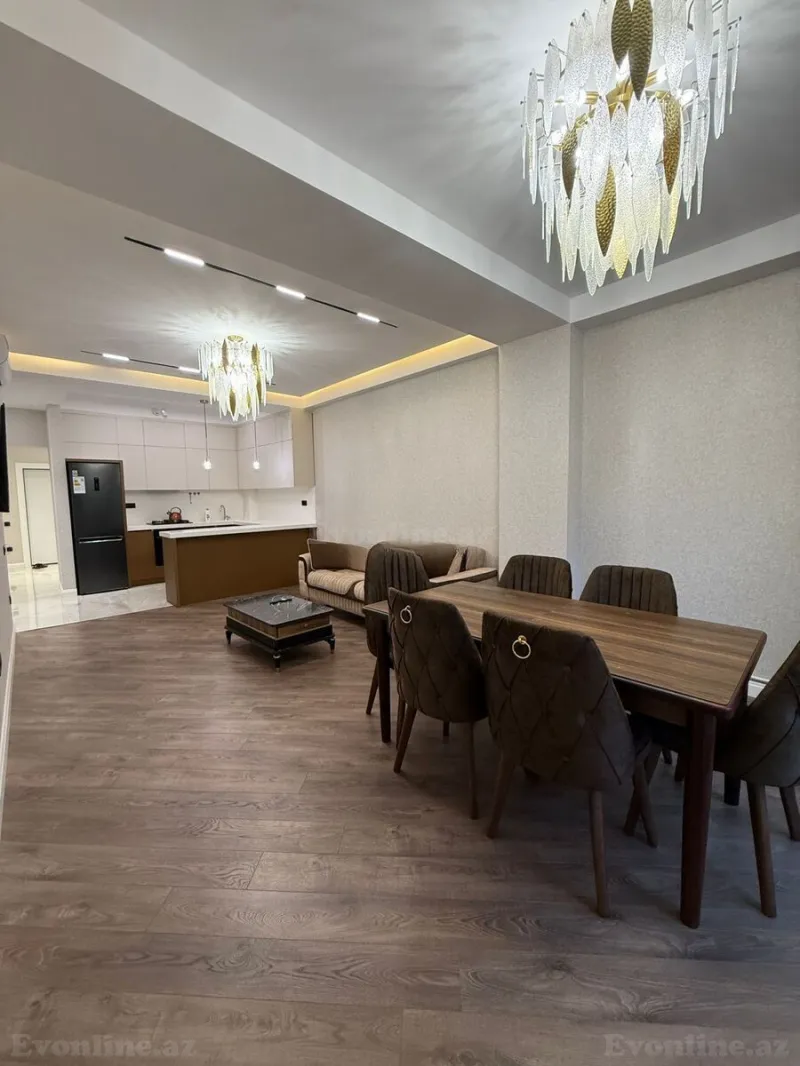 Kirayə verilir 2 otaqlı Mənzil Yeni tikili 70 m² Nizami m. - şəkil 2