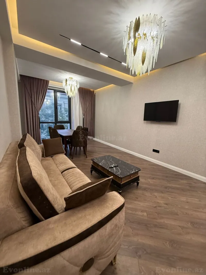 Kirayə verilir 2 otaqlı Mənzil Yeni tikili 70 m² Nizami m. - şəkil 3