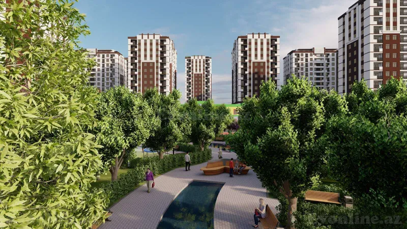 Satılır 3 otaqlı Mənzil Yeni tikili 90 m² Xırdalan - şəkil 23