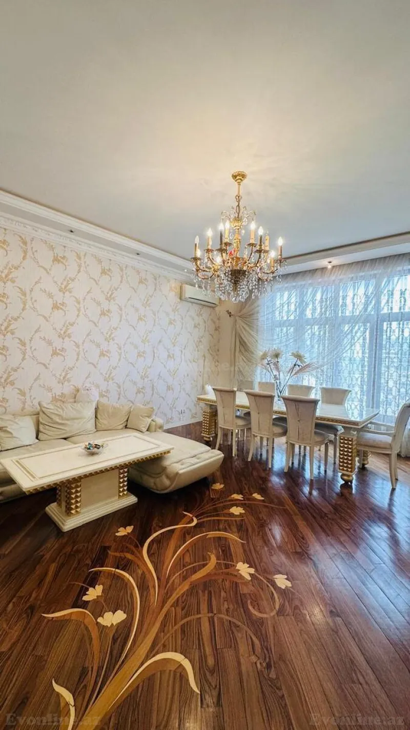 Satılır 3 otaqlı Mənzil Yeni tikili 120 m² Səbail r. - şəkil 5