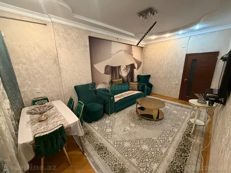 Kirayə verilir 2 otaqlı Mənzil Yeni tikili 65 m² 9-cu mikrorayon - şəkil 2