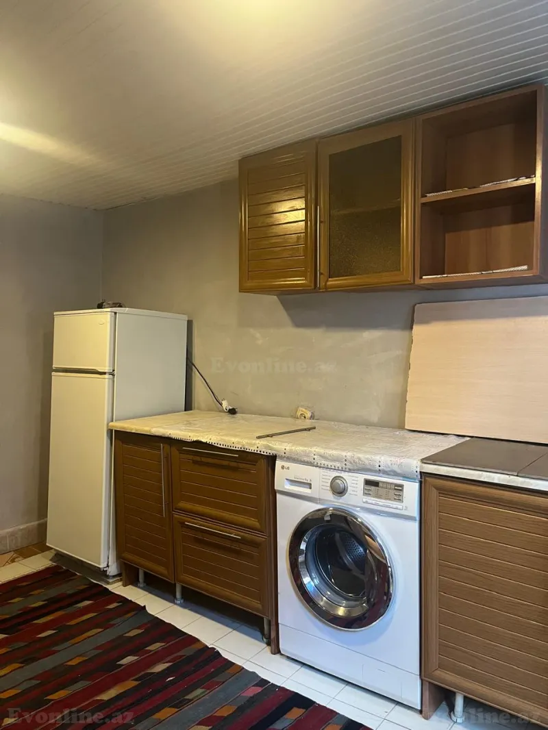 Kirayə verilir 1 otaqlı Həyət evi 30 m² Nəsimi m. - şəkil 4