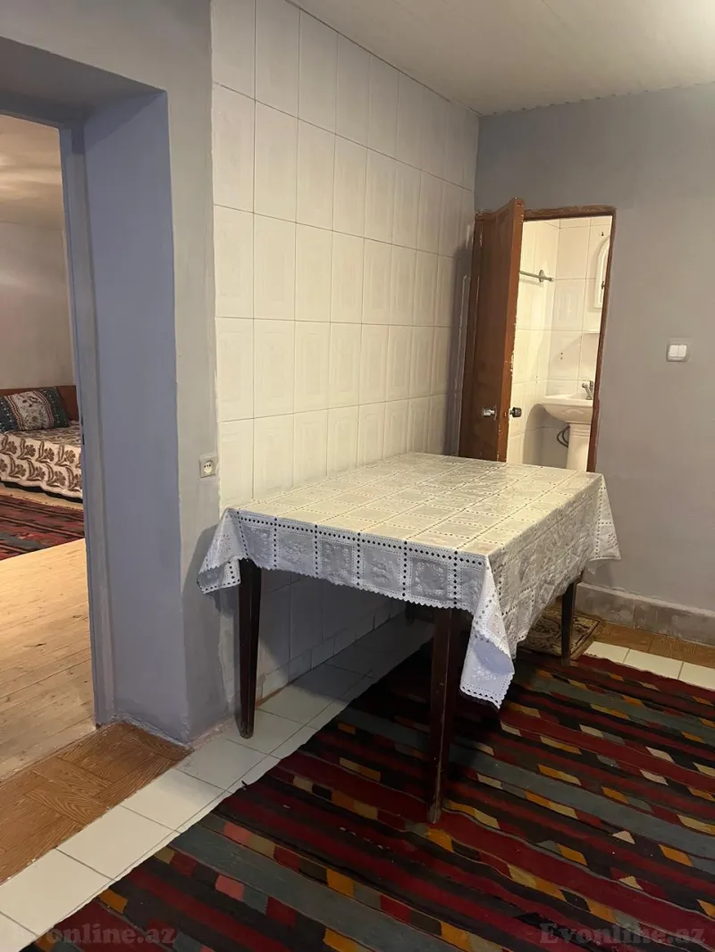 Kirayə verilir 1 otaqlı Həyət evi 30 m² Nəsimi m. - şəkil 5