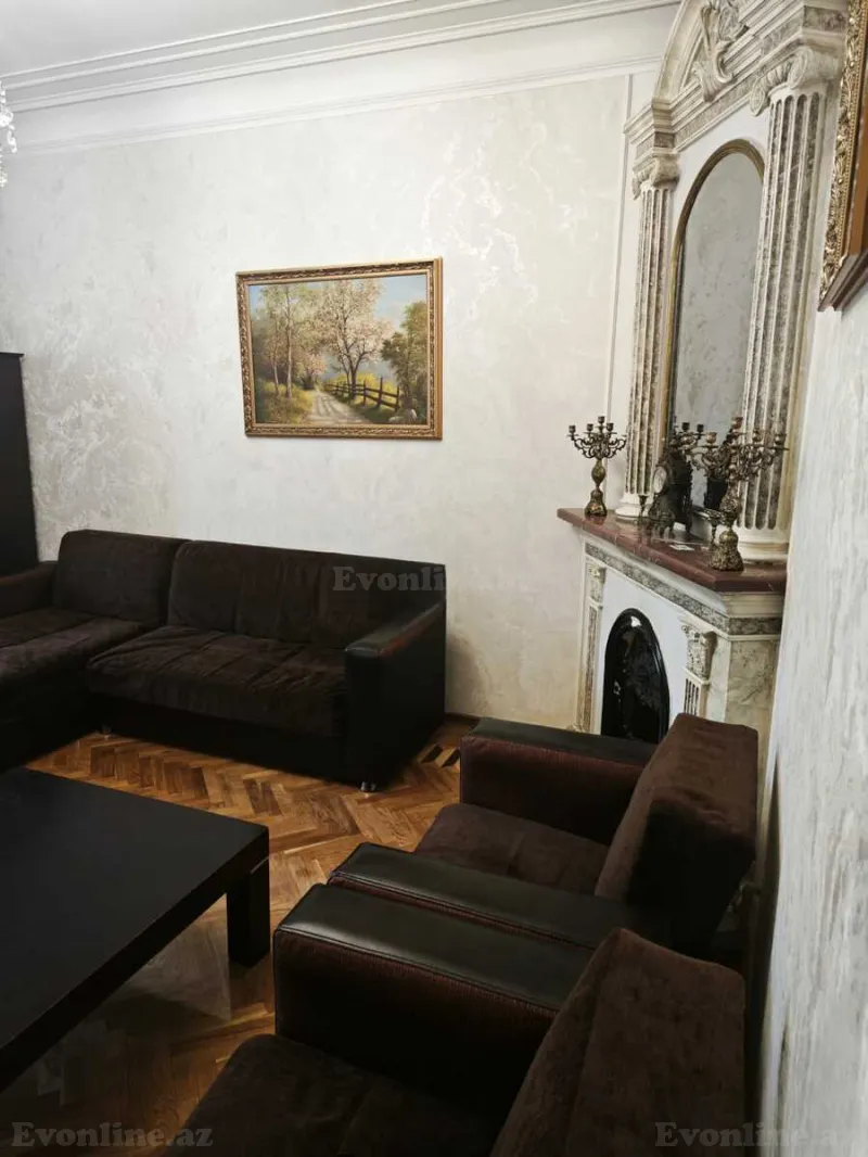 Kirayə verilir 3 otaqlı Mənzil Yeni tikili 92 m² Gənclik m. - şəkil 3