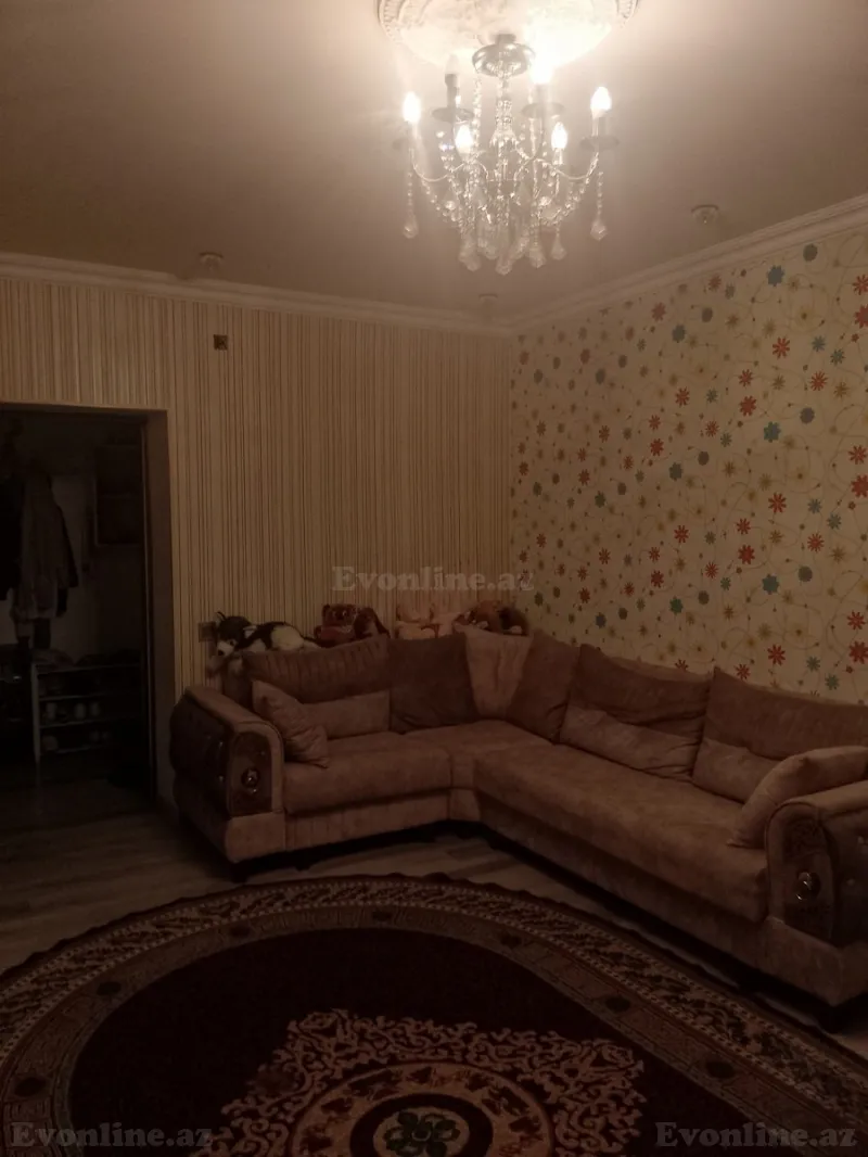 2 otaqlı Mənzil 55 m² Nərimanov r. Kirayə verilir