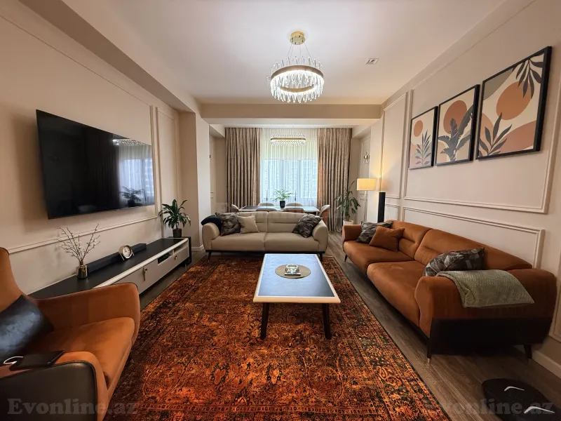 Satılır 3 otaqlı Mənzil Yeni tikili 112 m² H.Əliyev pr. - şəkil 3