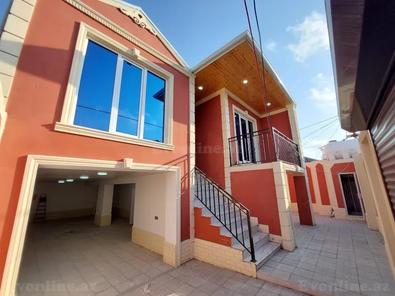 4 otaqlı Həyət evi 153 m² Xəzər r. Satılır