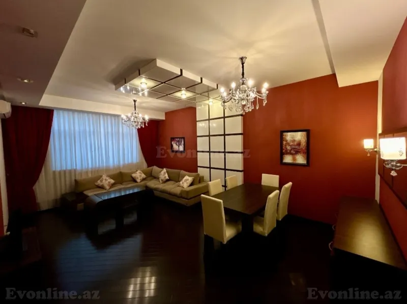 3 otaqlı Mənzil 110 m² Nəsimi r. Kirayə verilir
