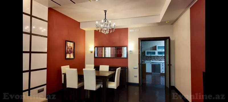 Kirayə verilir 3 otaqlı Mənzil Yeni tikili 110 m² Nəsimi r. - şəkil 2