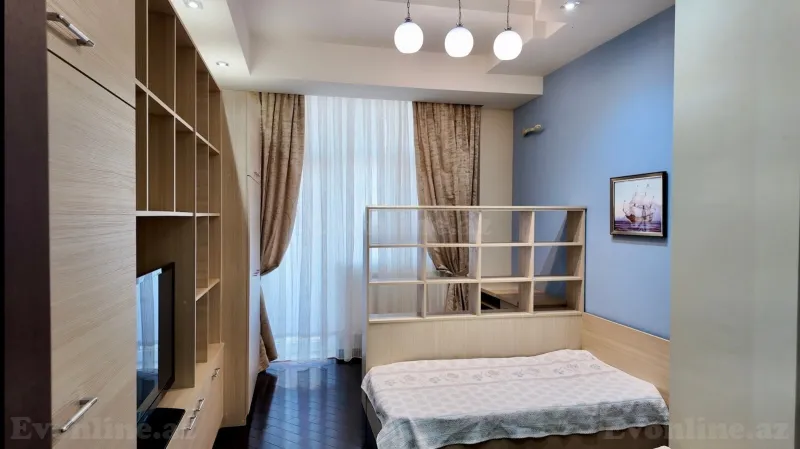 Kirayə verilir 3 otaqlı Mənzil Yeni tikili 110 m² Nəsimi r. - şəkil 5