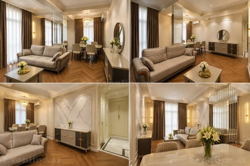 Kirayə verilir 3 otaqlı Mənzil Yeni tikili 110 m² 8 Noyabr m. - şəkil 8