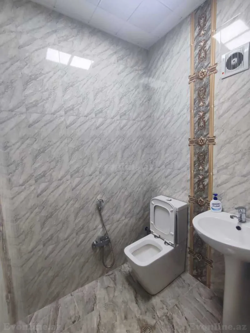 Kirayə verilir 3 otaqlı Mənzil Yeni tikili 125 m² Nəsimi r. - şəkil 8