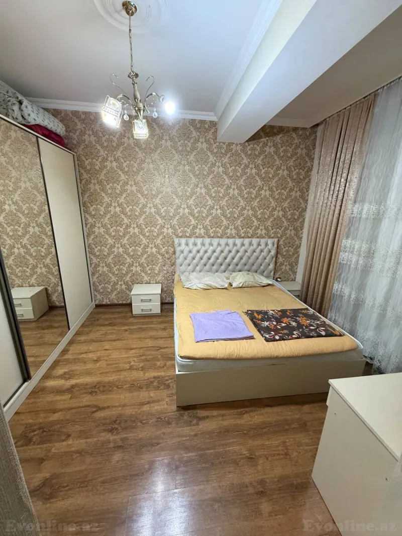 Kirayə verilir 3 otaqlı Mənzil Yeni tikili 100 m² Nərimanov r. - şəkil 2