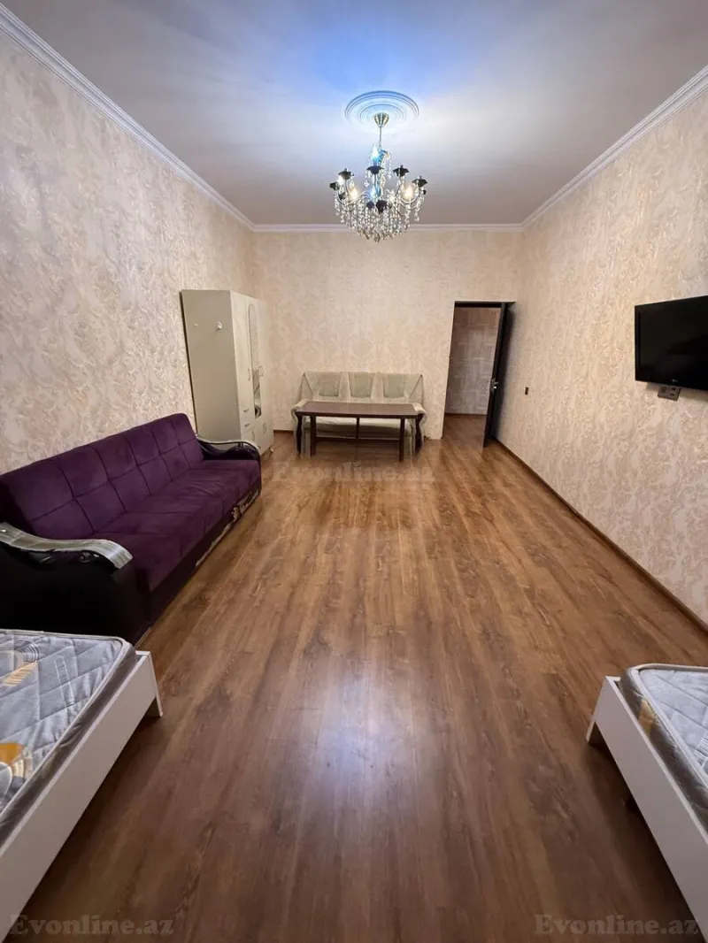 Kirayə verilir 3 otaqlı Mənzil Yeni tikili 100 m² Nərimanov r. - şəkil 3